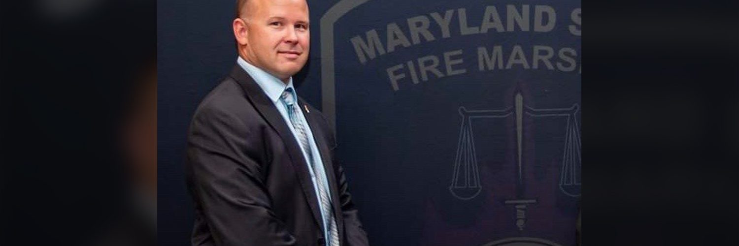 A Maryland State Fire Marshal saved the life of a man who cut himself during a tree trimming accident and was bleeding profusely.