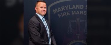 A Maryland State Fire Marshal saved the life of a man who cut himself during a tree trimming accident and was bleeding profusely.