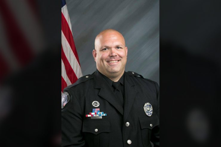 A Lisle Police Officer is credited with saving the life of a 14-year-old boy trapped inside a burning house.