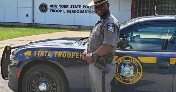 Trooper David Guggisberg from the New York State Police recently happened upon a driver with a baby broken down in the side of the highway. When the driver couldn’t pay the $170.00 tow bill, Trooper Guggisberg paid the bill for them so they could make it home safely.