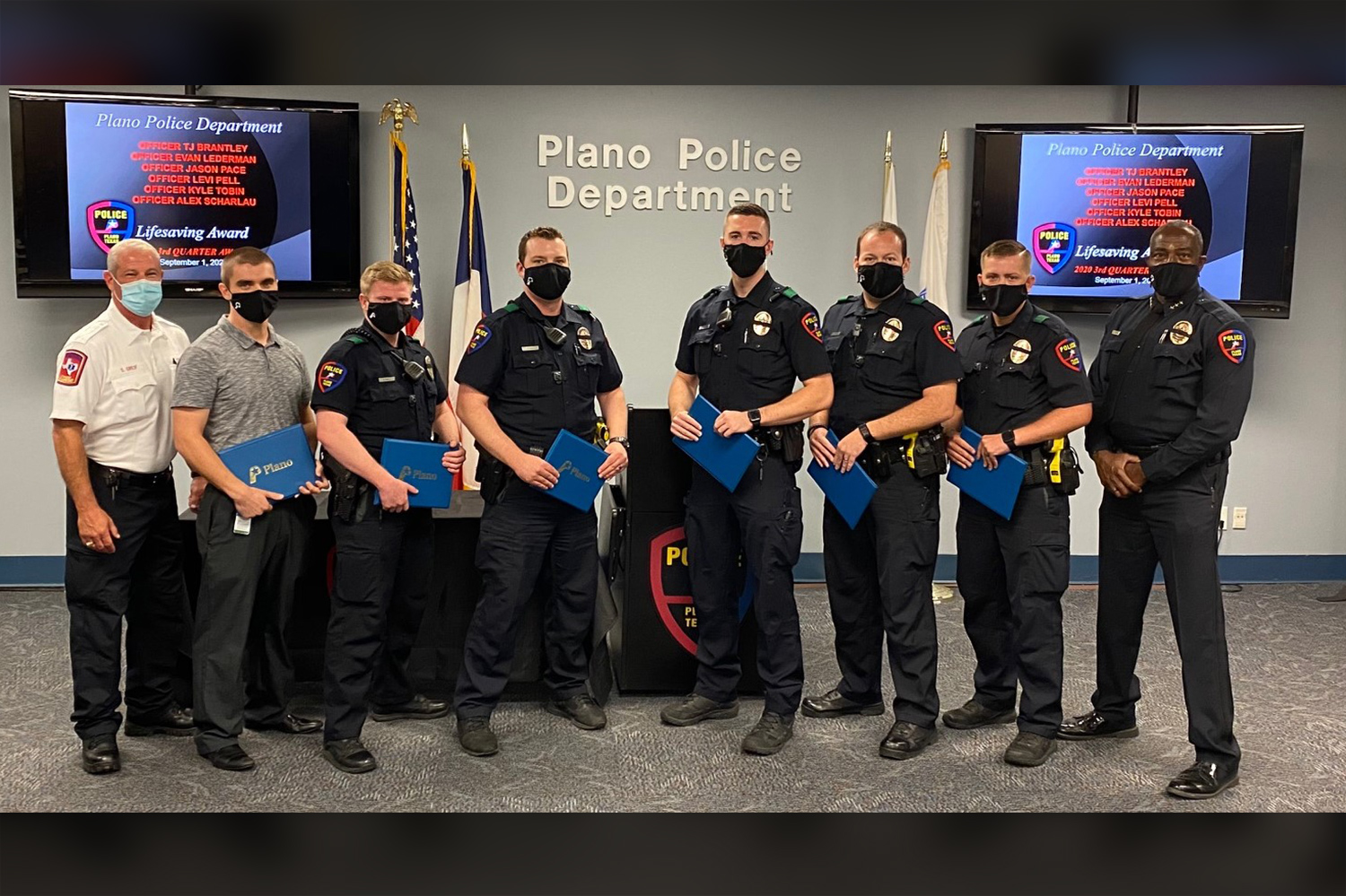 Six Plano Police Officers save the life of a shooting victim – mission ...