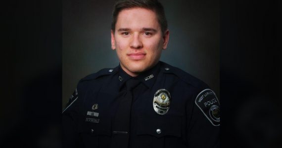 A West Lafayette police officer received a life saving award after he saved the life of a man who was suffering from a gunshot wound.