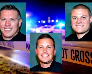 Three officers from the Anderson Police Department saved the life of a victim that had been stabbed in the stomach.